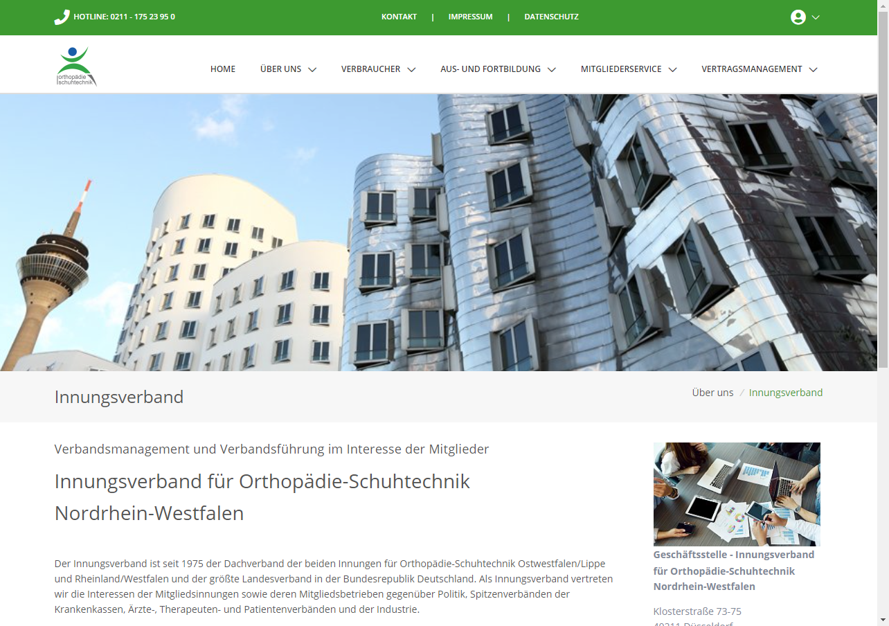 Netzwerk für Orthopädie Schuhtechnik NRW